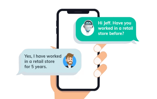 Talview recruitment chatbot