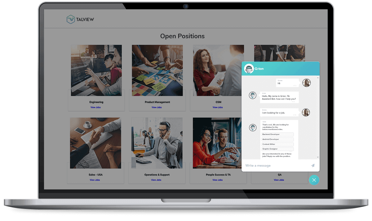 Talview Recruitment Bot for Campus Hiring