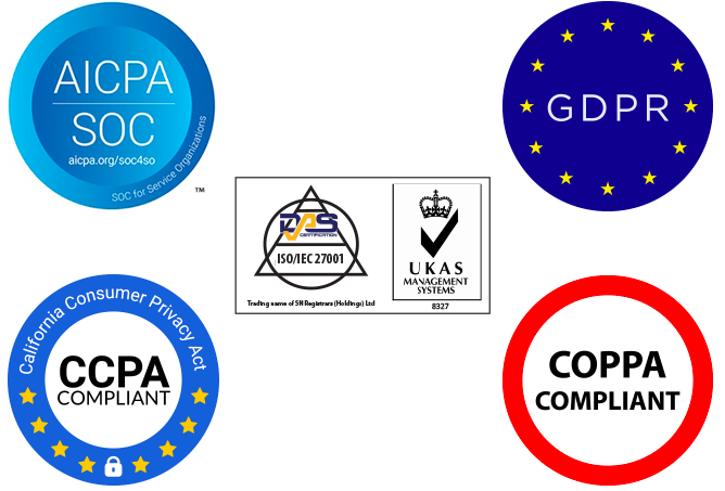 Talview Compliance Certification logo