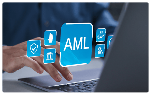 Vérification de l'identité et de la base de données AML par des tiers