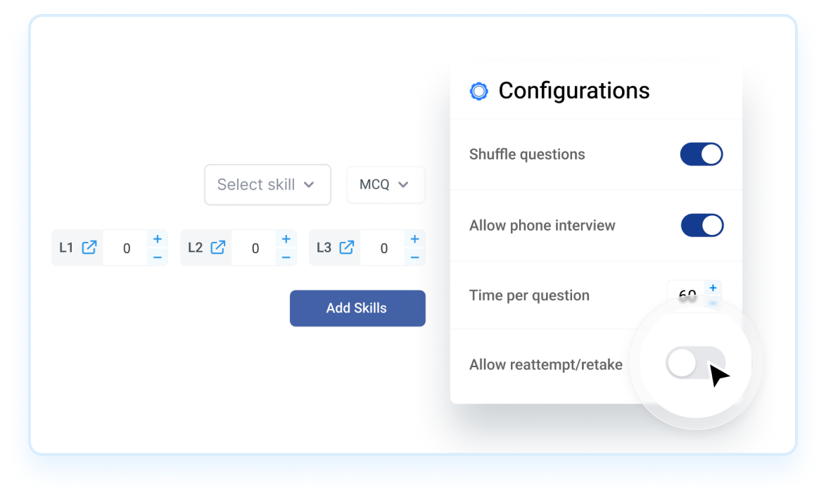 Adaptable Assessment Configurations 