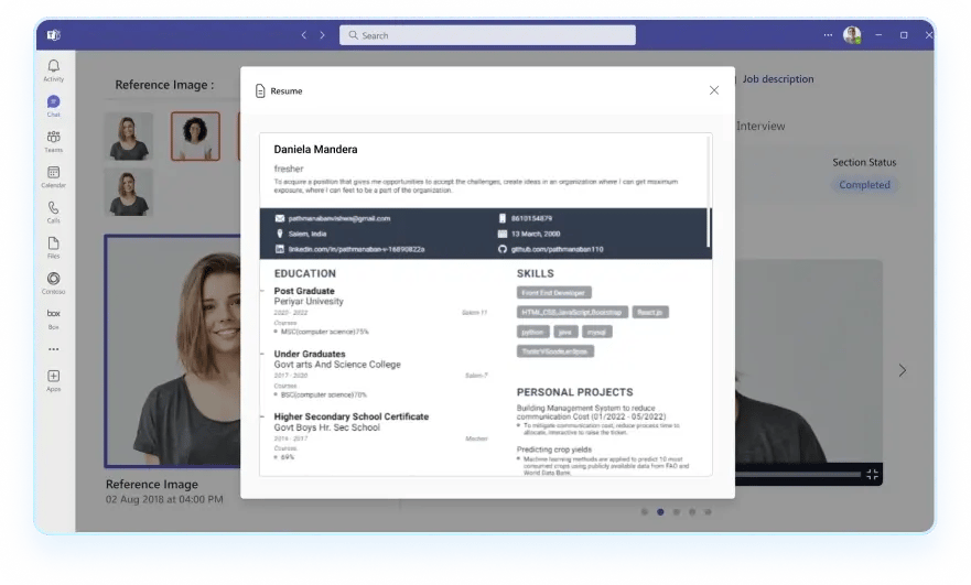 Candidate Interview Details at Your Fingertips