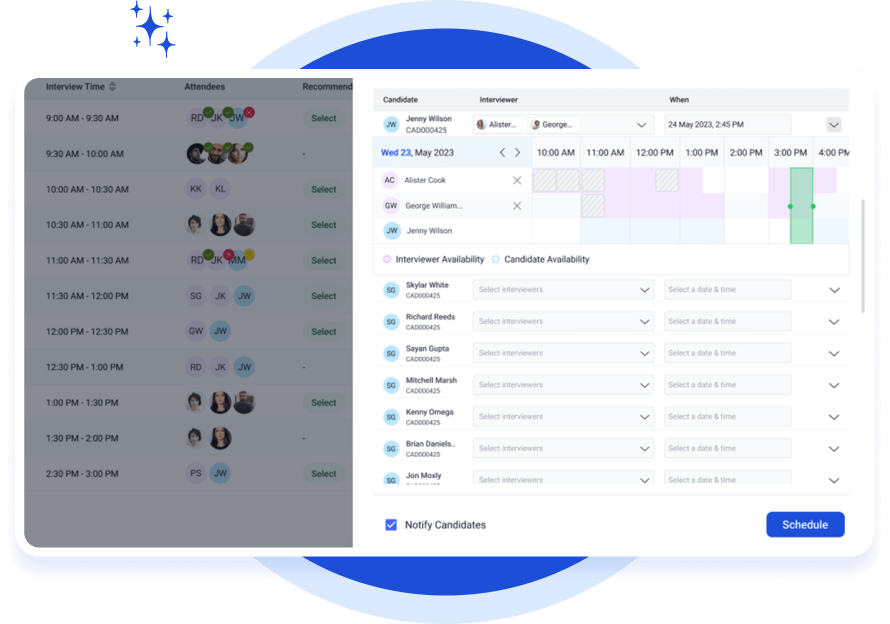 Automated Interview Scheduling Software