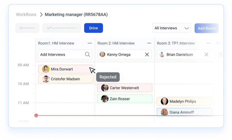 Easily manage career fair drives