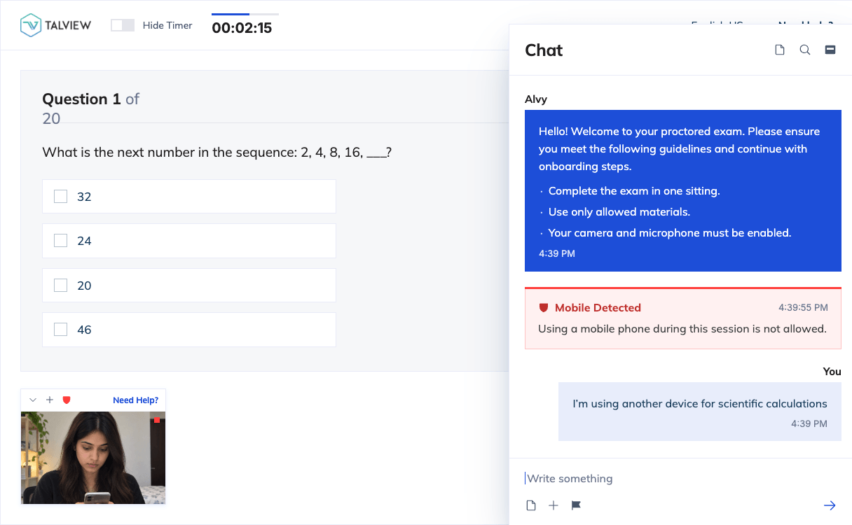 Alvy-AI-Proctoring-Widget