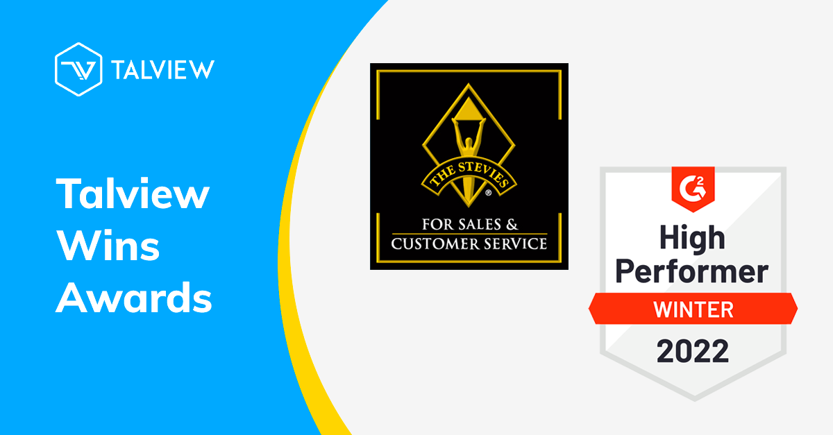 Talview wins Stevie Awards for Customer Service and G2 Crowd Awards