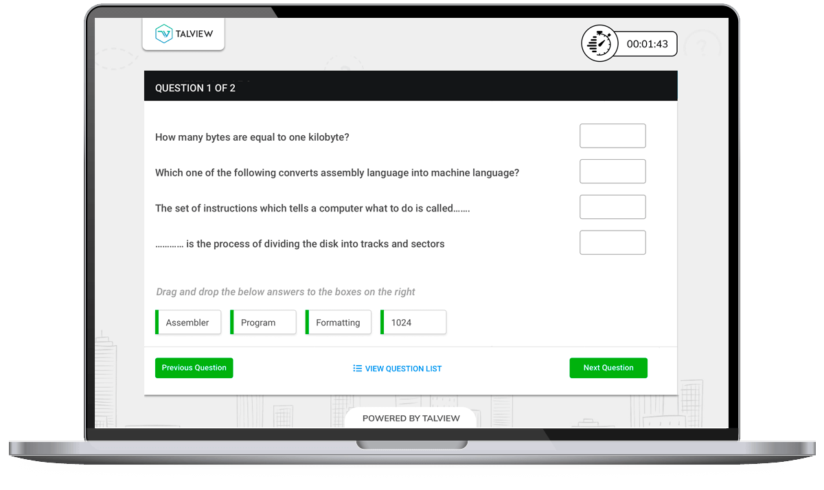 Online Assessment