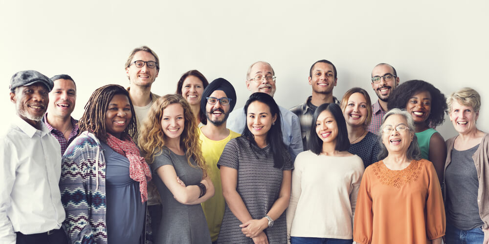 diverse professionals